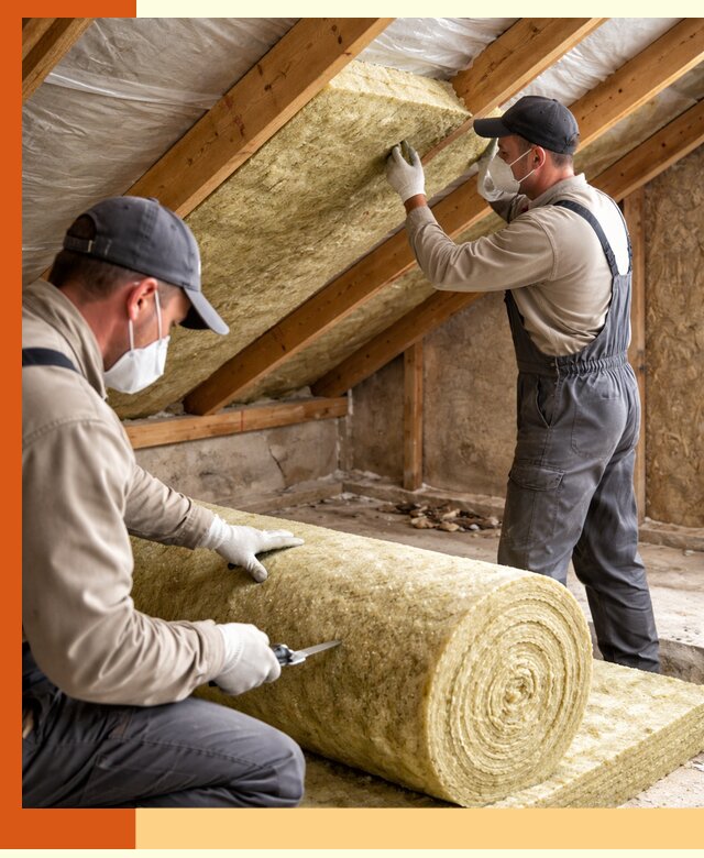 Утепление чердака минватой быстро и качественно в Азнакаево