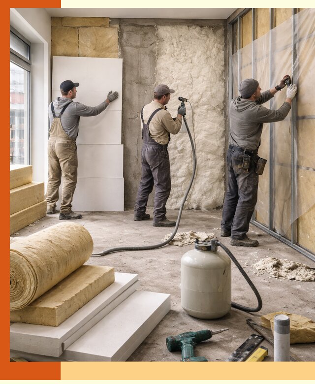 Утепление магазина в Азнакаево: комплексные решения по теплоизоляции