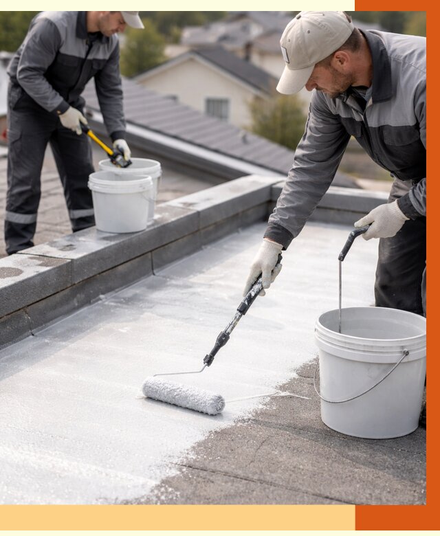 Утепление кровли жидкой теплоизоляцией в Азнакаево от 2206 руб./м2 | ТепломастерЗнк