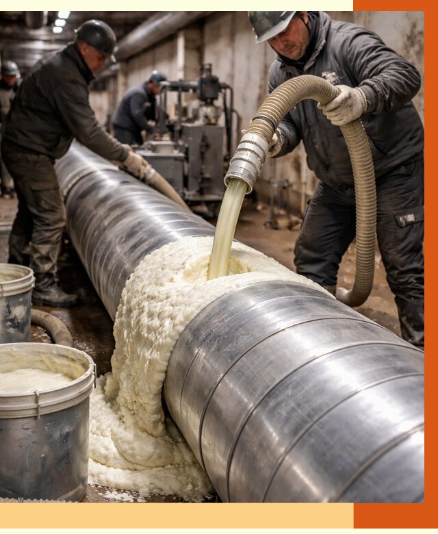 Утепление теплотрассы жидкой теплоизоляцией в Азнакаево от 4310 руб. | ТепломастерЗнк