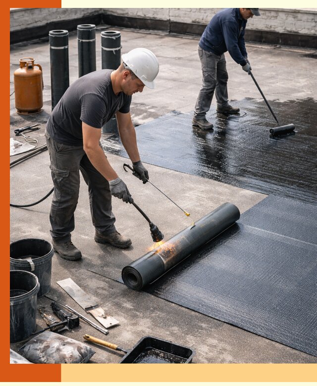 Гидроизоляция кровли в Азнакаево — надежная защита от протечек