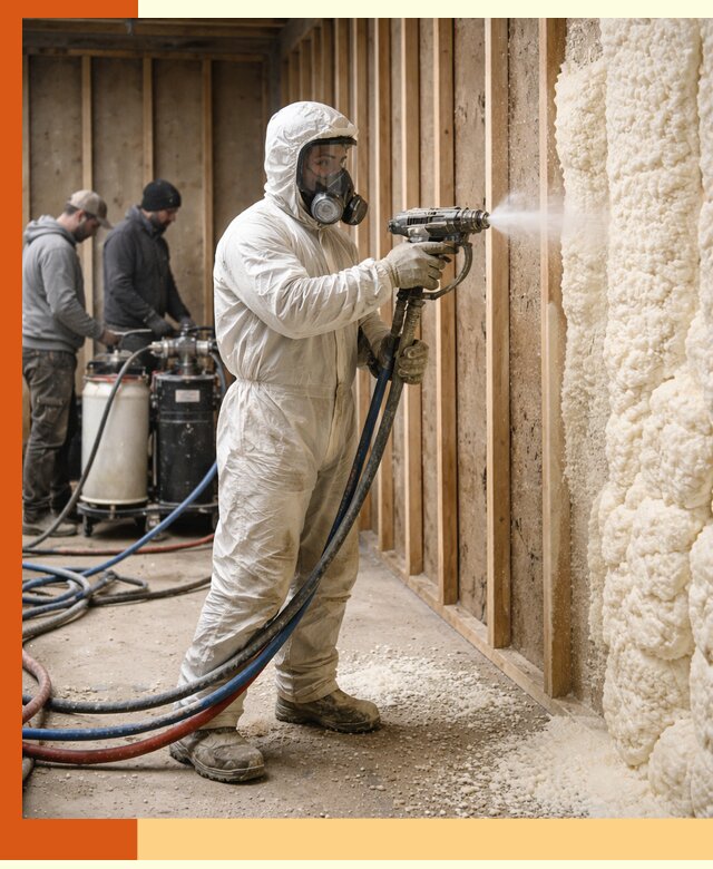 Обучение напылению ППУ: курсы для специалистов в Азнакаево